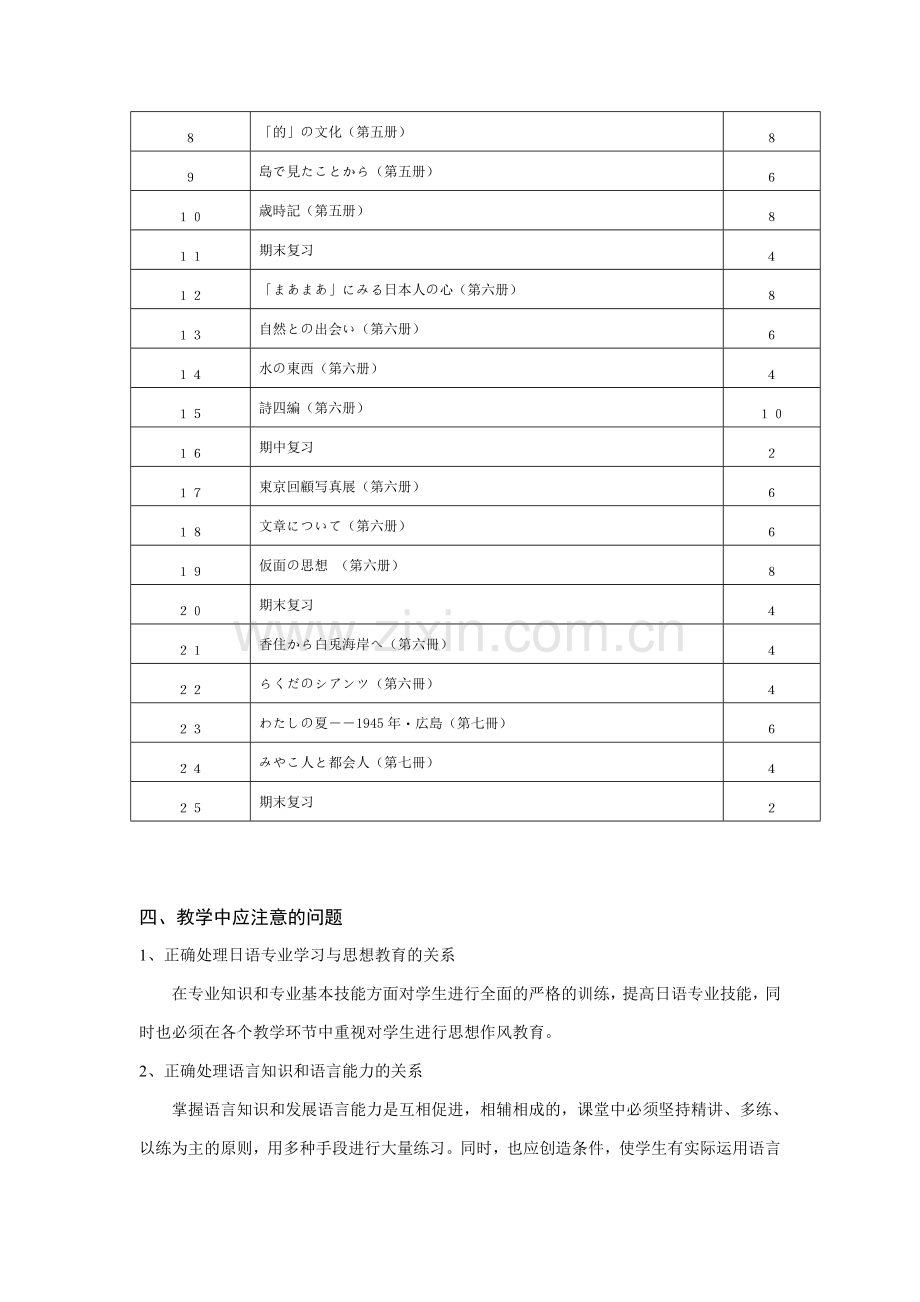 高级日语课程教学大纲资料.doc_第3页