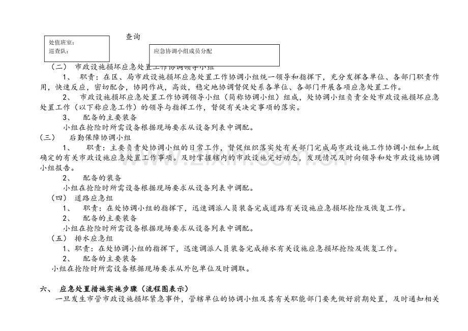 市政设施损坏紧急事件应急预案.doc_第3页