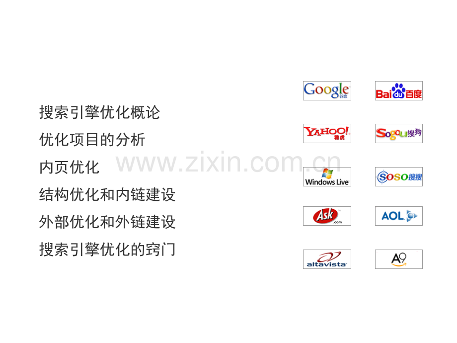 很详细的搜索引擎优化培训教材(PPT).ppt_第2页