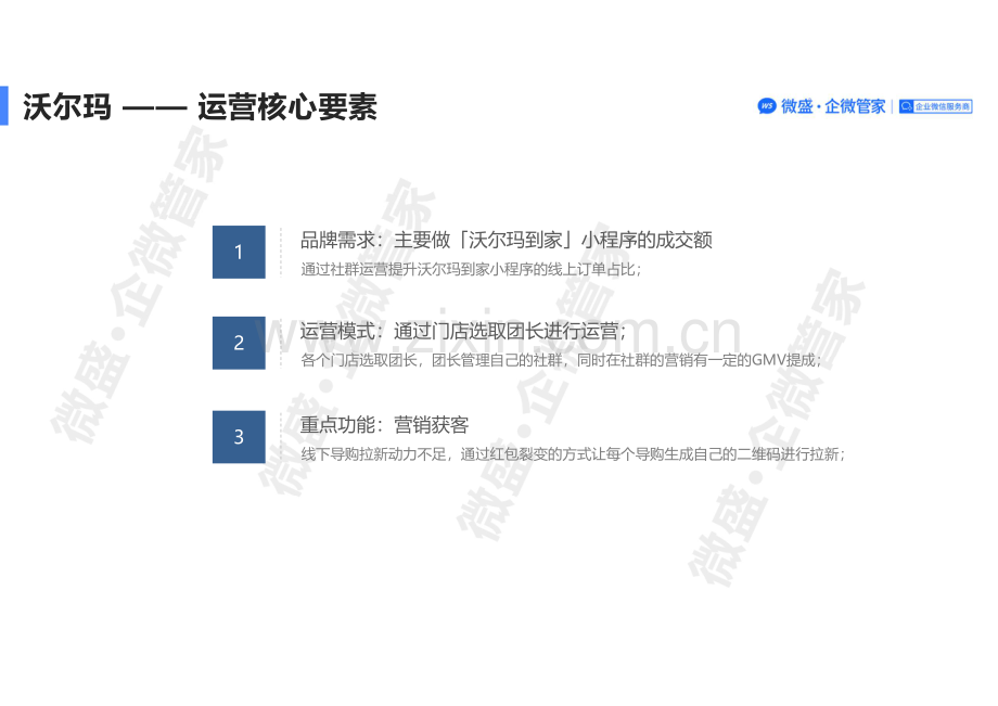 商超行业私域运营增长案例（沃尔玛、京客隆、麦德龙、世纪华联、嘉荣超市）.pdf_第3页