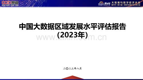 中国大数据区域发展水平评估报告（2023年）.pdf