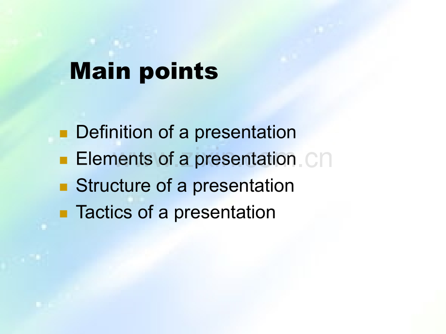 学术英语如何做演讲How-to-do-a-presentation.ppt_第2页