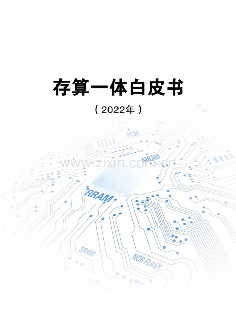 2022年存算一体白皮书.pdf_第1页