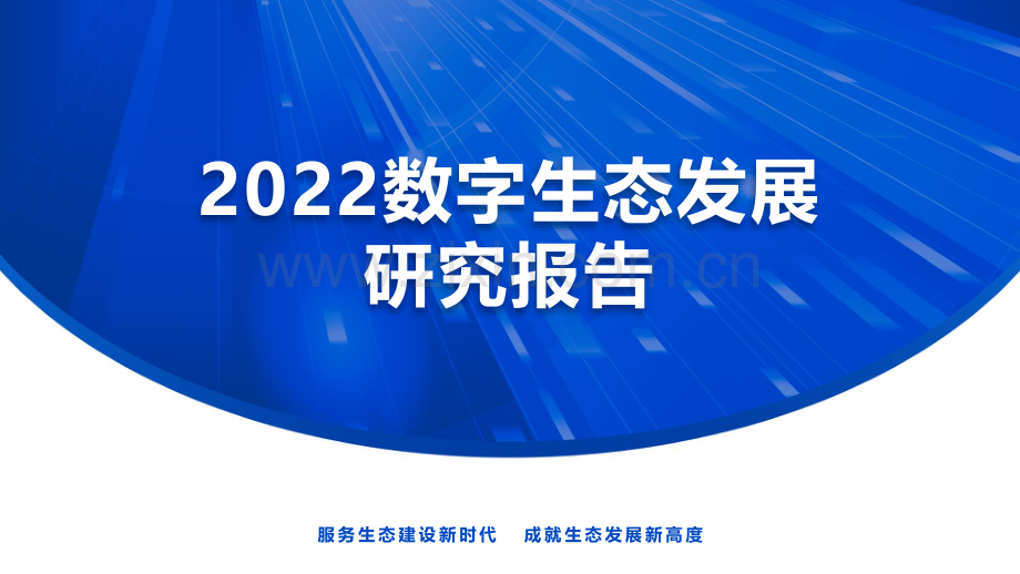 2022数字生态发展研究报告.pdf_第1页