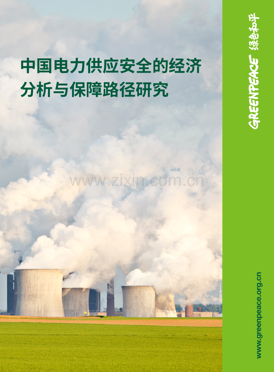 中国电力供应安全的经济性分析和保障路径研究.pdf_第1页