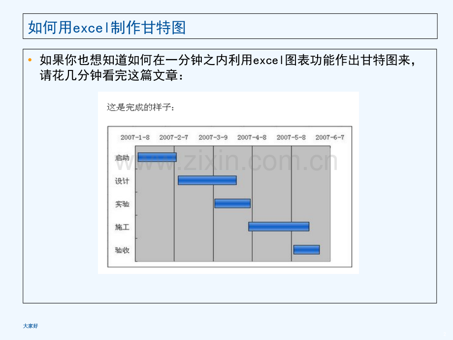 如何用ecel制作甘特图.ppt_第2页