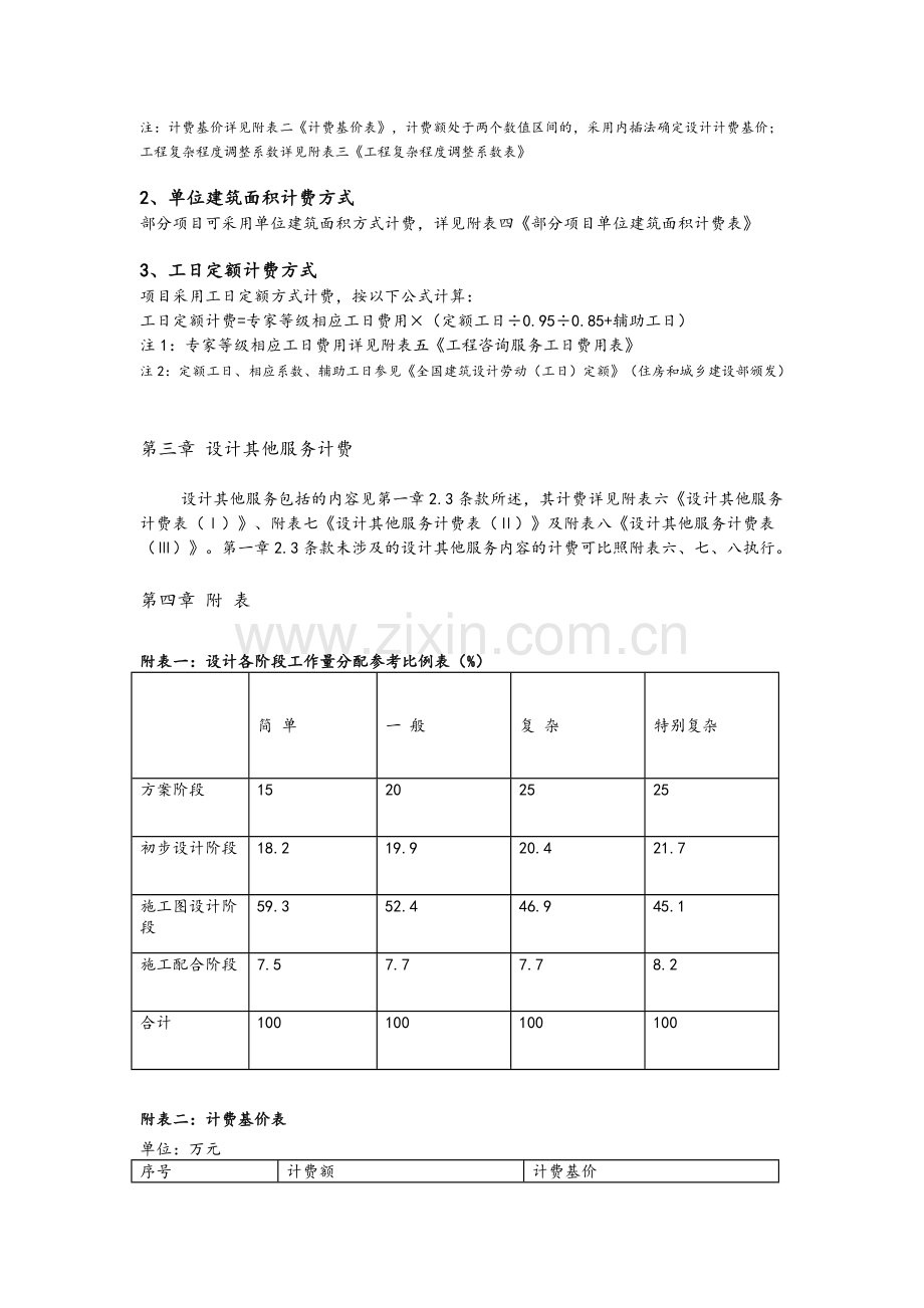 建筑设计收费标准.doc_第3页