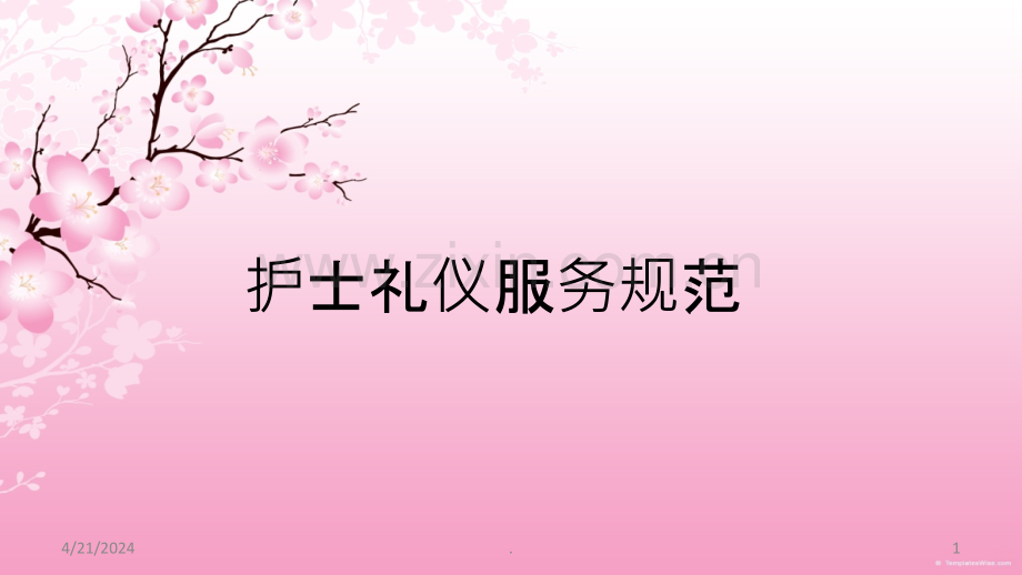 护士礼仪服务规范.ppt_第1页