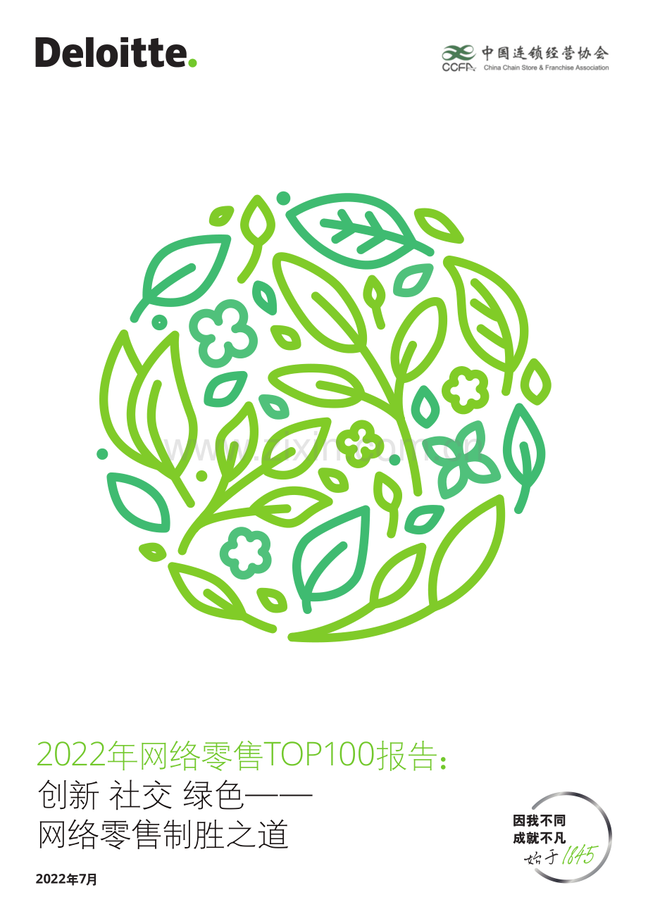 2022年网络零售TOP100报告：创新 社交 绿色-网络零售制胜之道.pdf_第1页