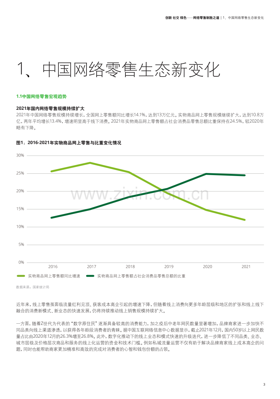 2022年网络零售TOP100报告：创新 社交 绿色-网络零售制胜之道.pdf_第3页