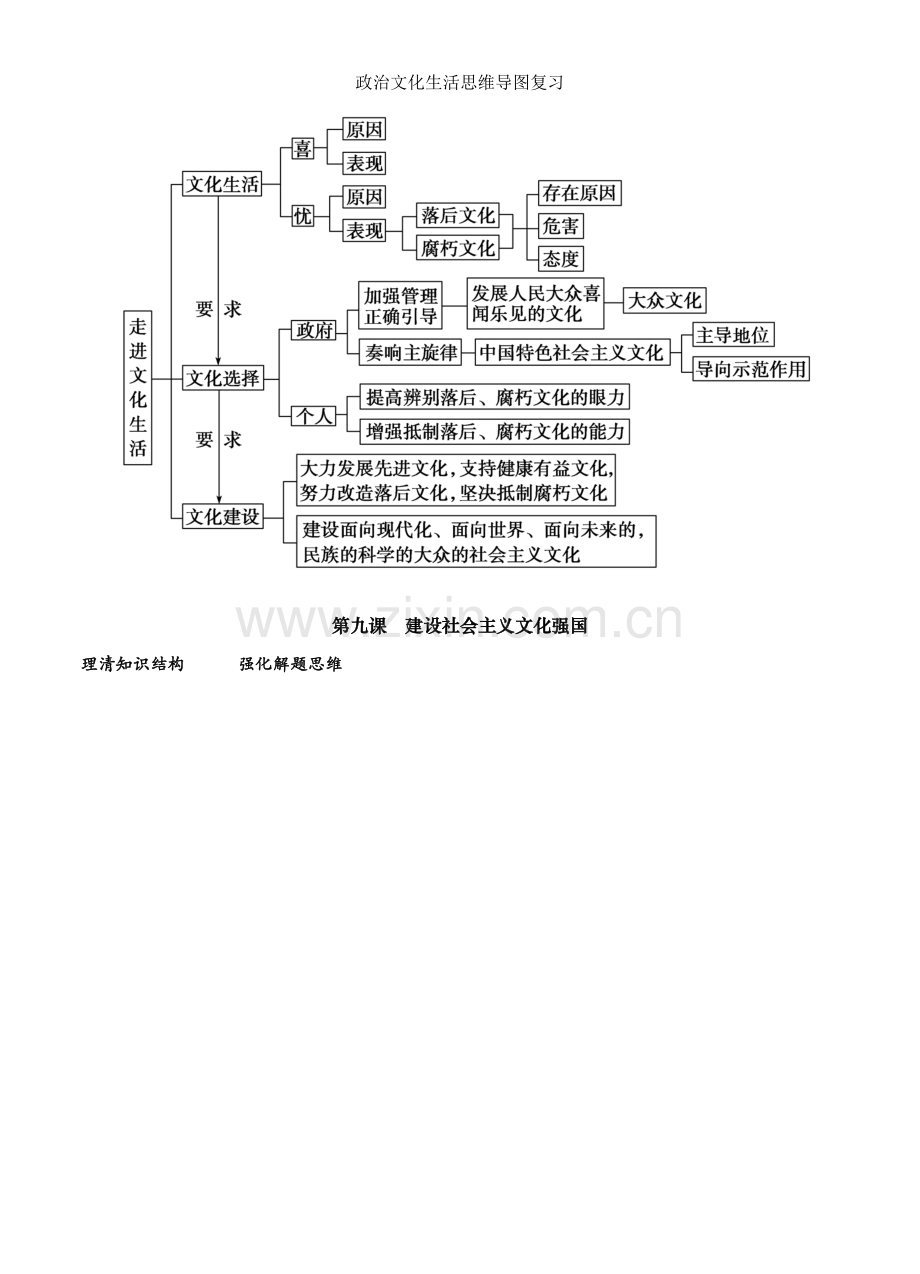 政治文化生活思维导图复习.doc_第3页