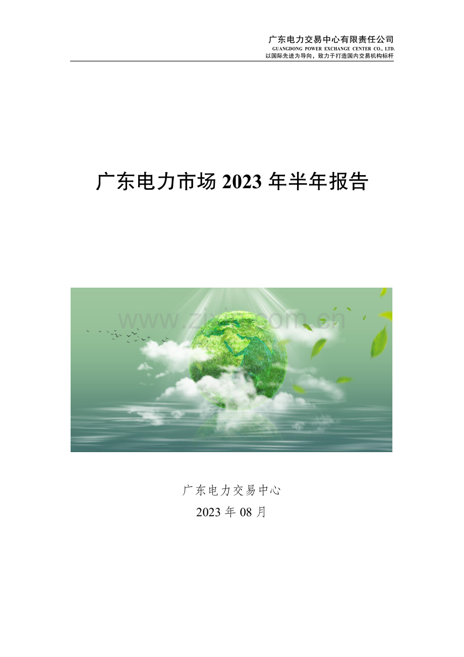 广东电力市场2023年半年报告.pdf_第1页