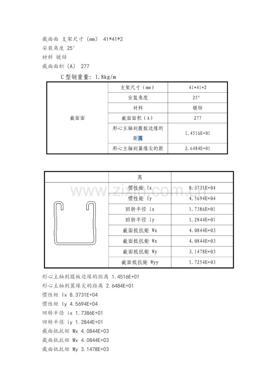 屋顶光伏电站支架强度及屋面载荷计算.doc_第2页