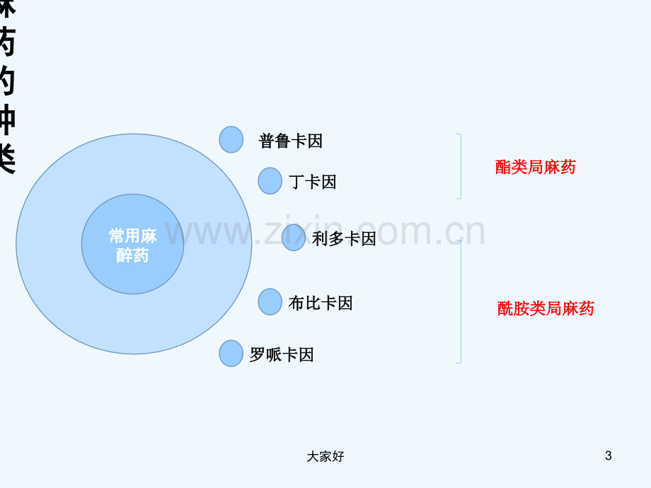 局麻药中毒反应的抢救及预防措施.ppt_第3页