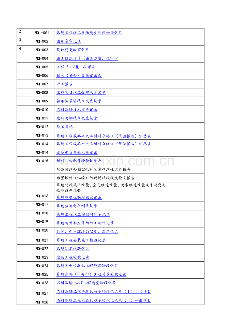 幕墙工程竣工全套资料.doc_第2页