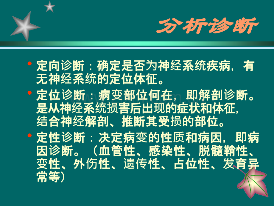 神经系统疾病诊断思...ppt_第3页