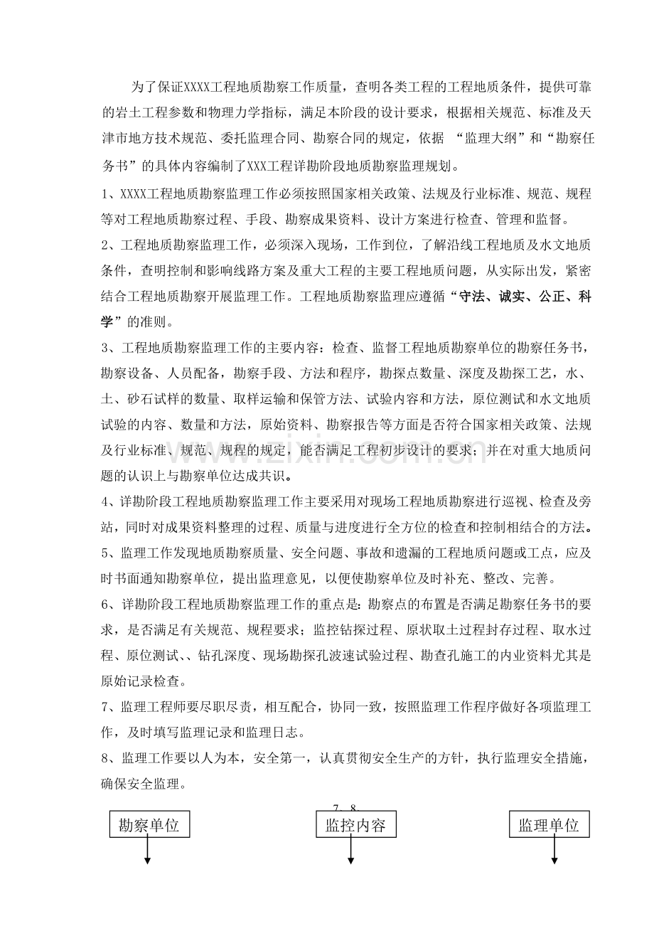 工程地质勘察监理规划.docx_第3页