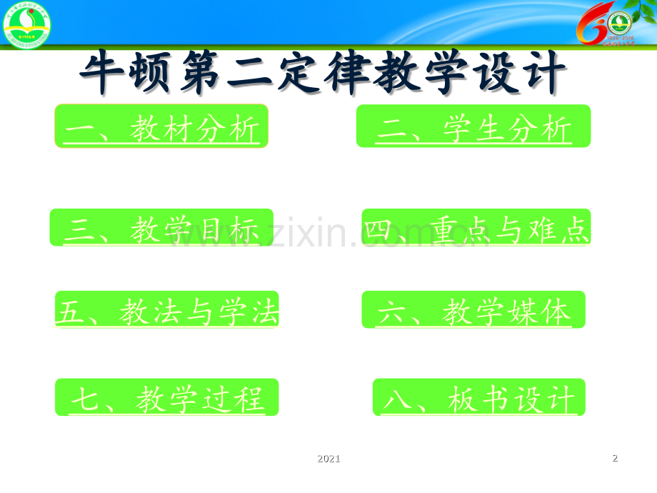 牛顿第二定律-教学设计.ppt_第2页