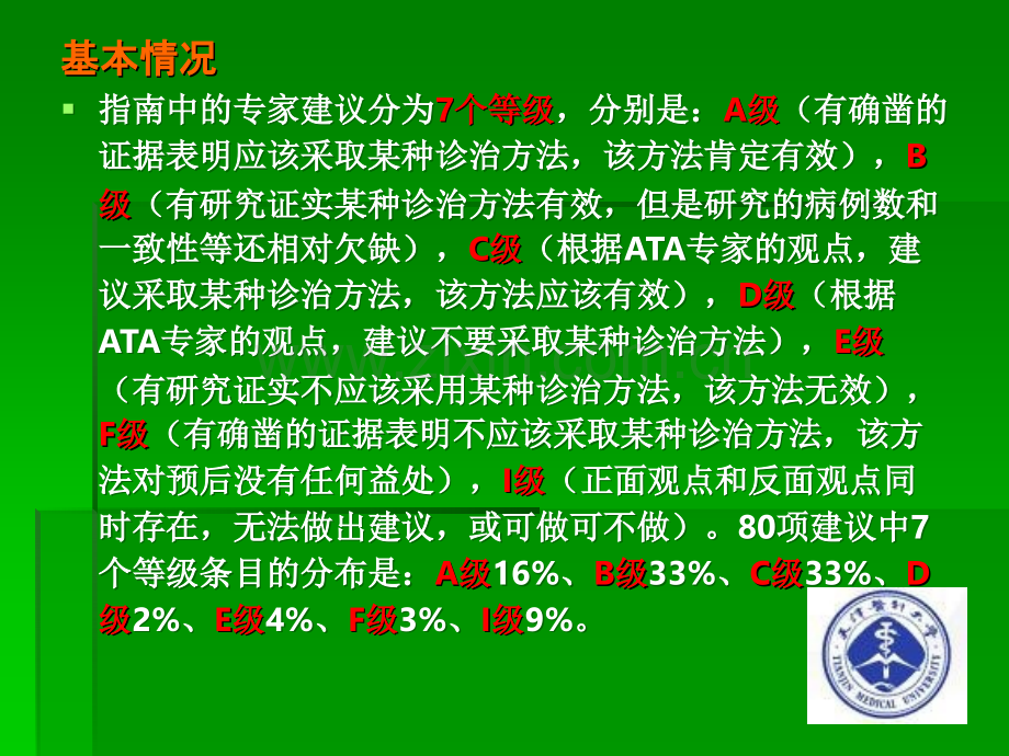 解读美国甲状腺协会2009年甲状腺结节和甲状腺癌诊治指.ppt_第3页