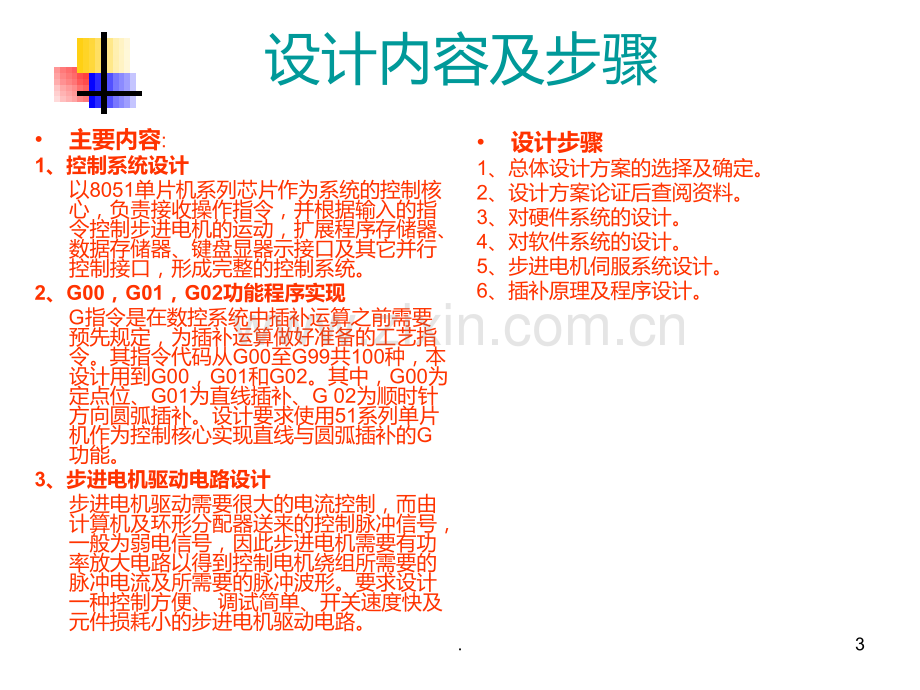 数控机床双坐标十字滑台.ppt_第3页