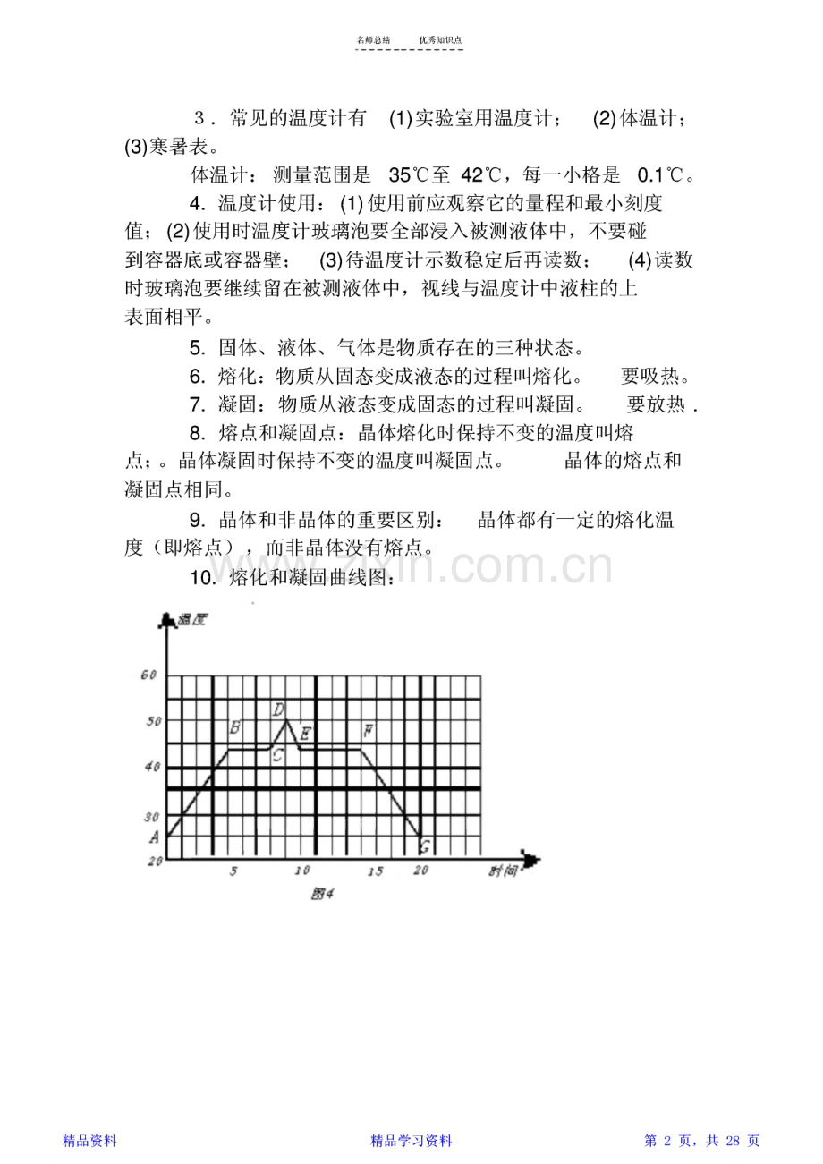 初中物理公式及知识点总结大全.pdf_第2页