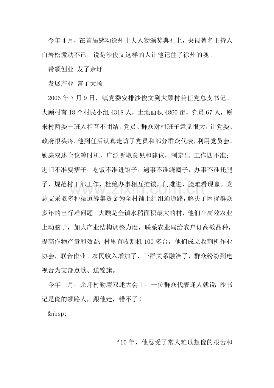 农村党组织书记事迹材料.doc_第2页