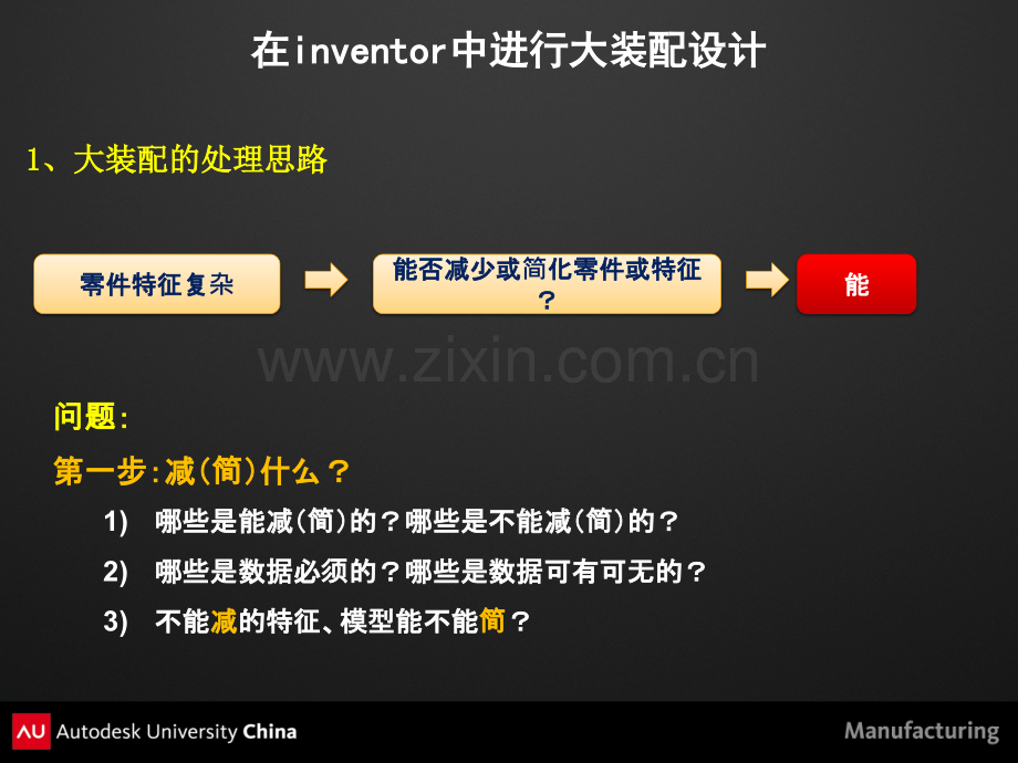 Inventor处理大装配步骤.pptx_第1页