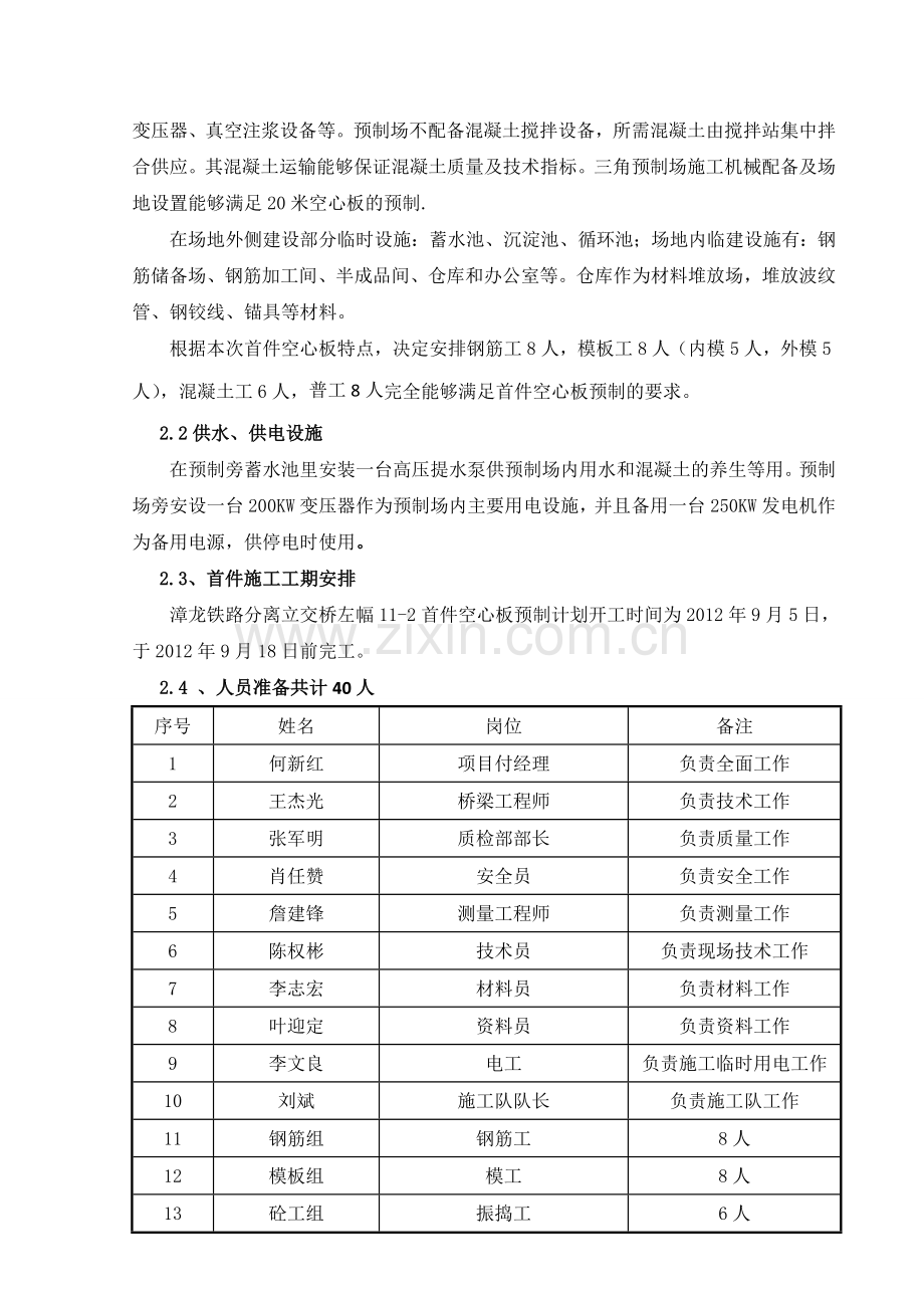 20米空心板首件施工方案.docx_第3页