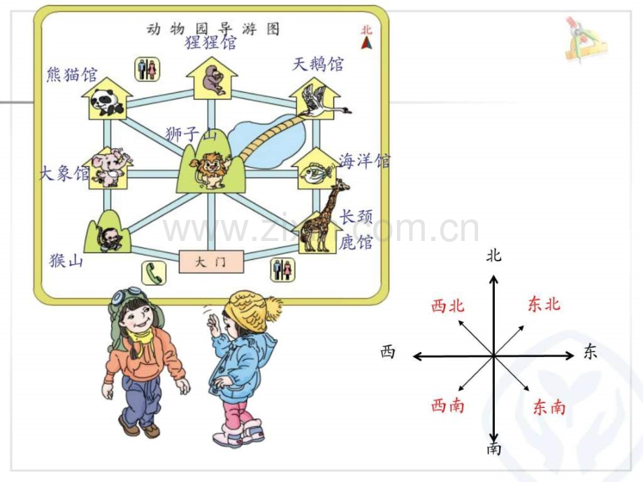 简单的路线图三级数学数学小学教育教育专区.pptx_第3页