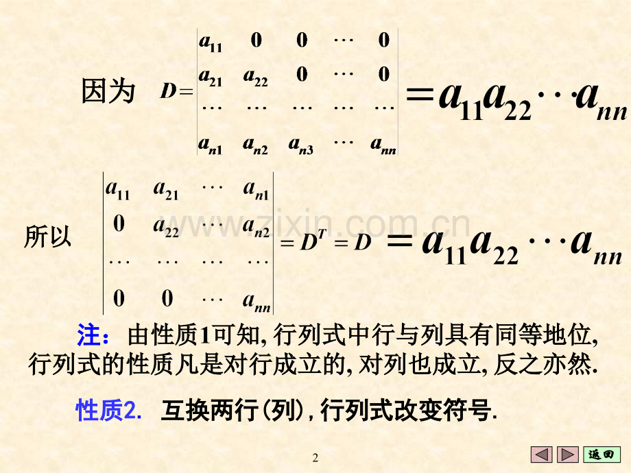 行列式的基本性质与计算.pptx_第2页