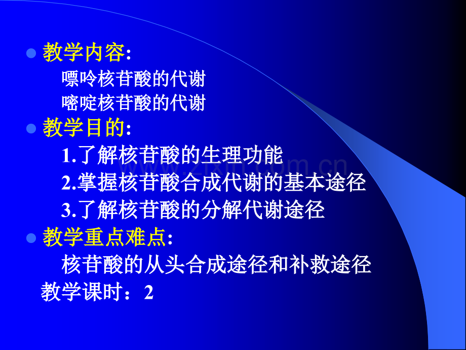 核苷酸代谢Metabolismofnucleotide.pptx_第2页