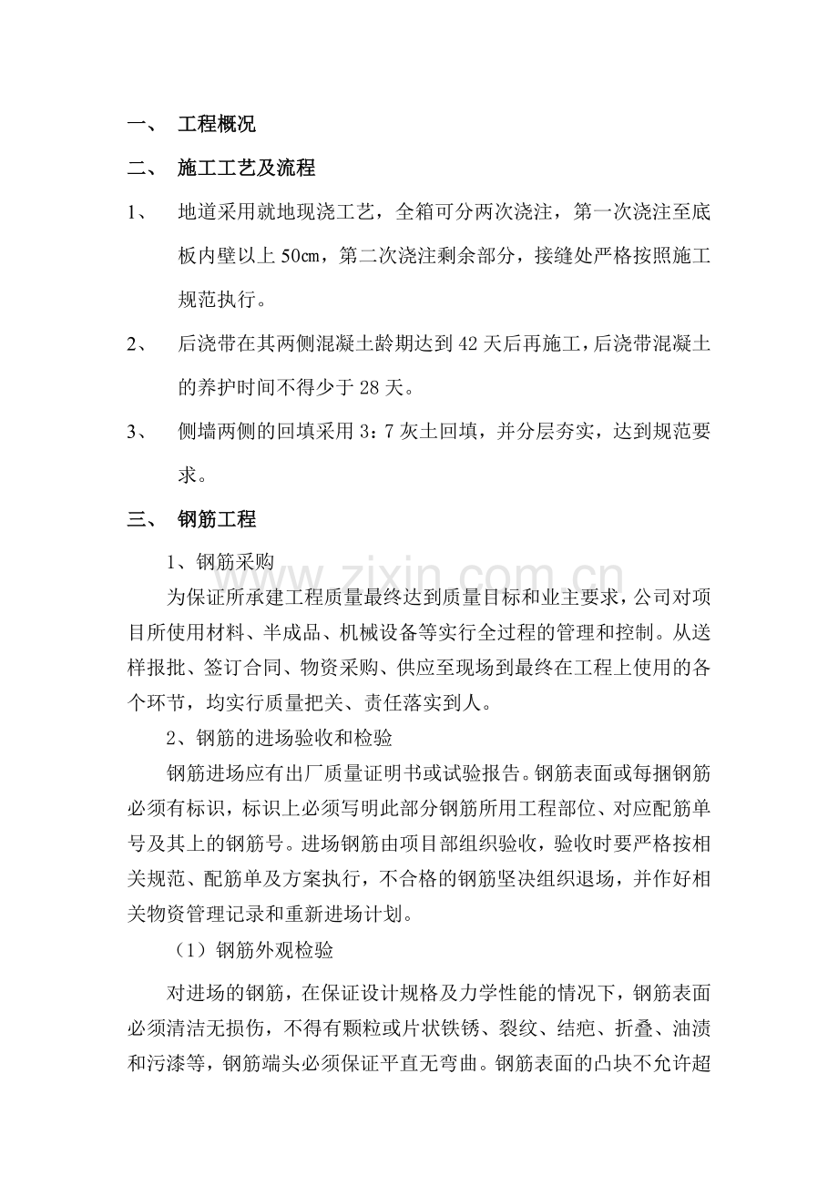 地下通道主体结构专项施工方案.docx_第2页