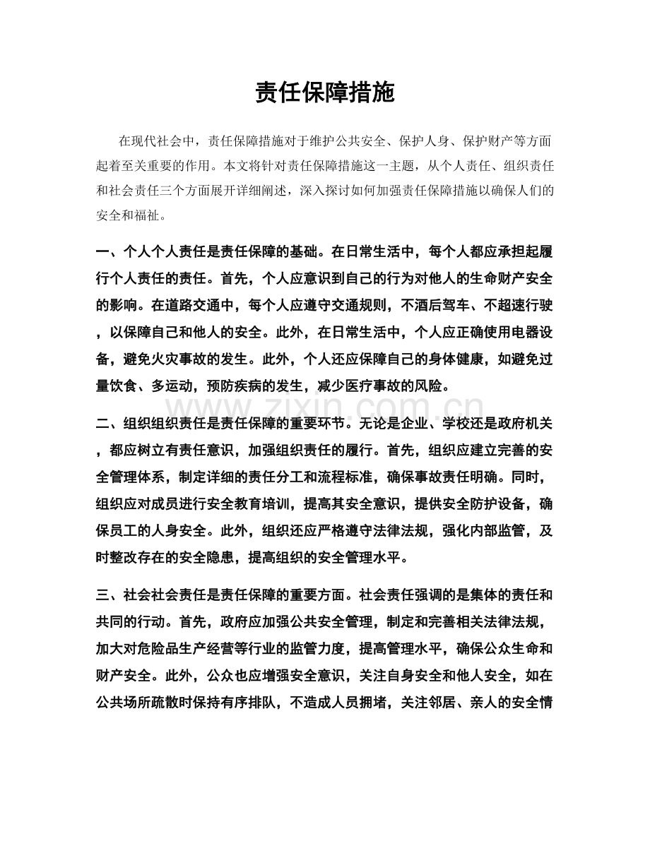 责任保障措施.docx_第1页