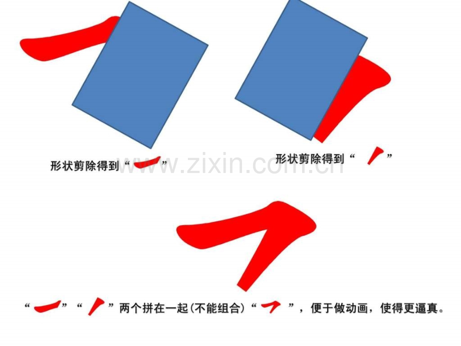 演示汉字笔画书写顺序适合任何版本.pptx_第3页