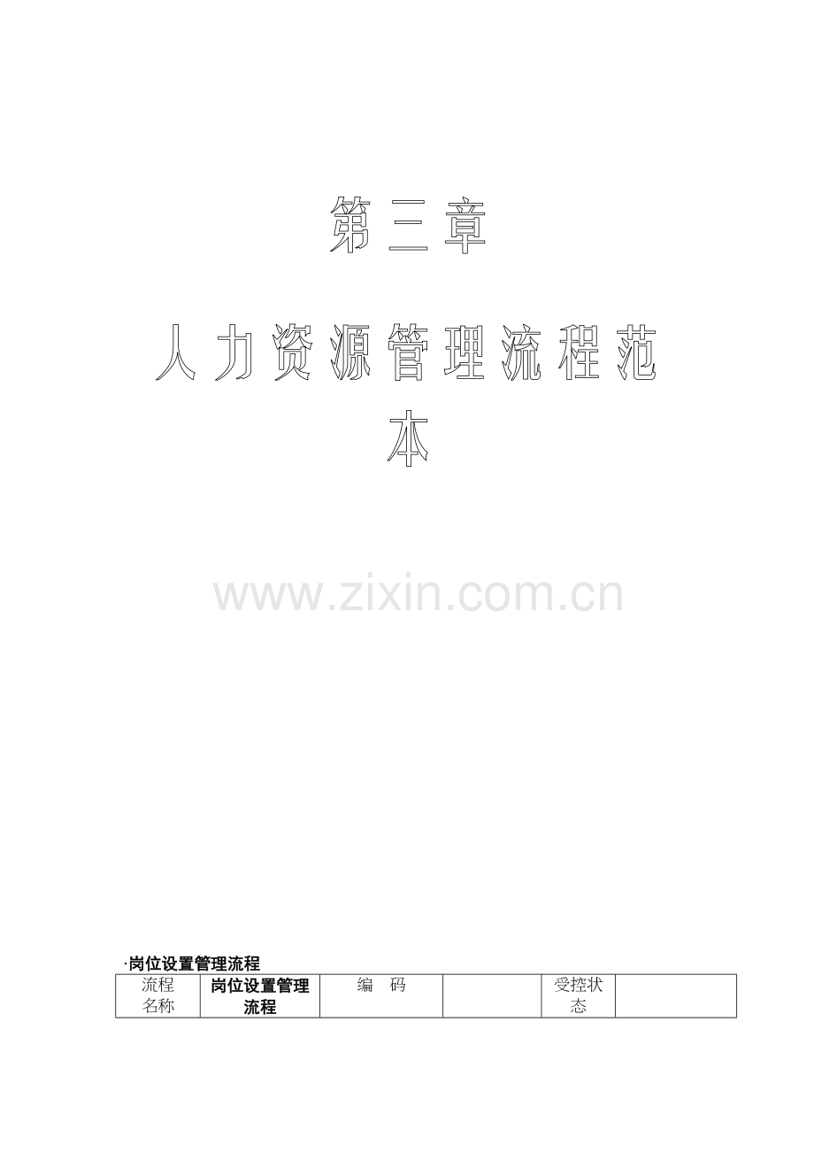 人力资源管理流程图(全套哦)讲解学习.doc_第2页