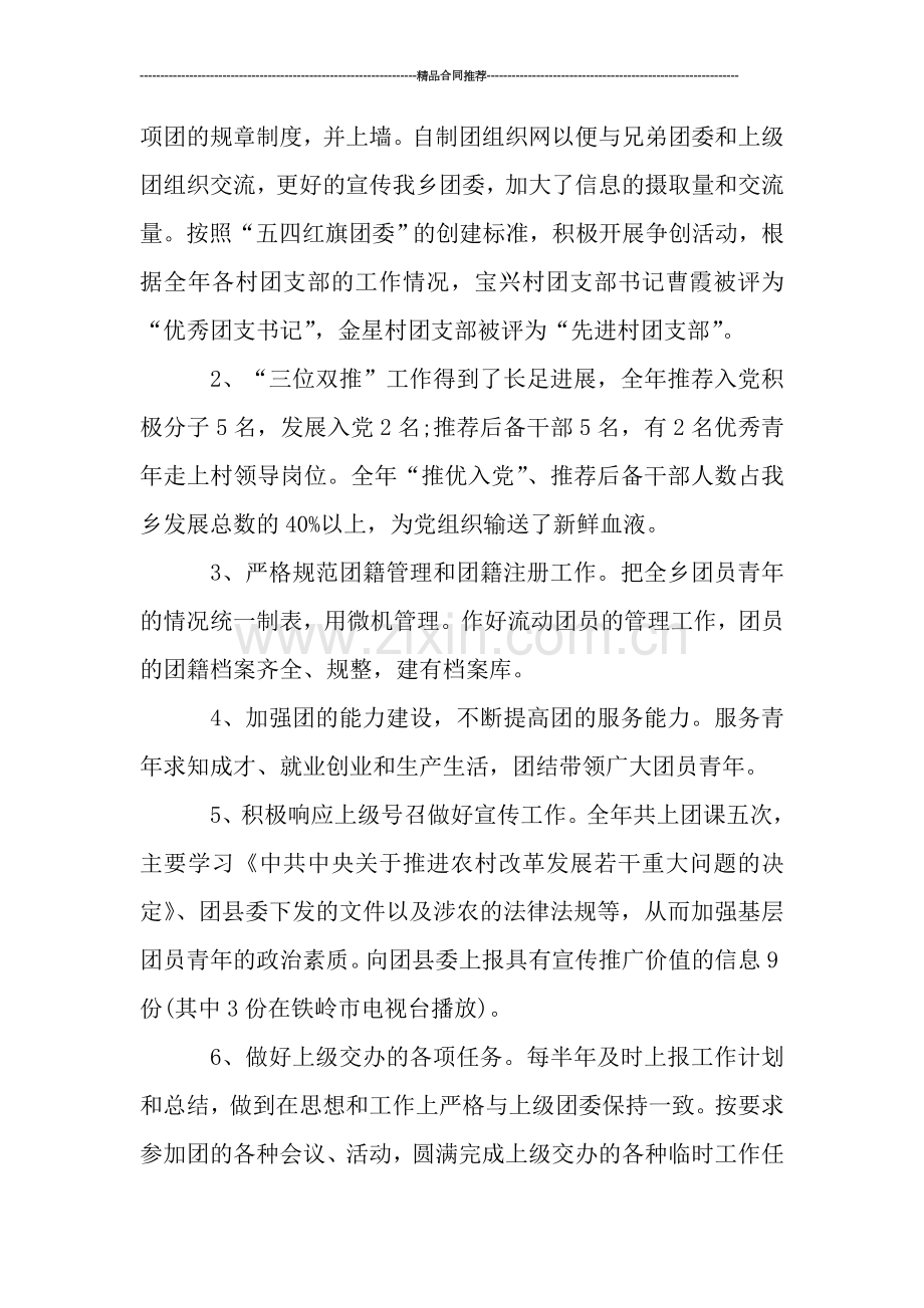 乡团委工作年终总结.doc_第2页