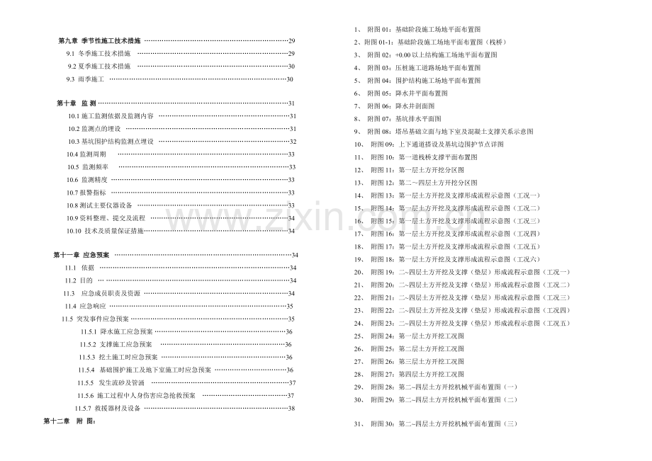 地块富绅商业中心基坑围护、降水、挖土及监测施工组织设计617.docx_第2页