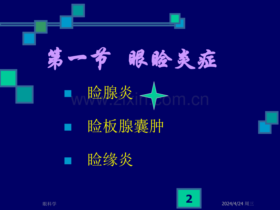 第二军医大眼科学眼睑病.pptx_第2页