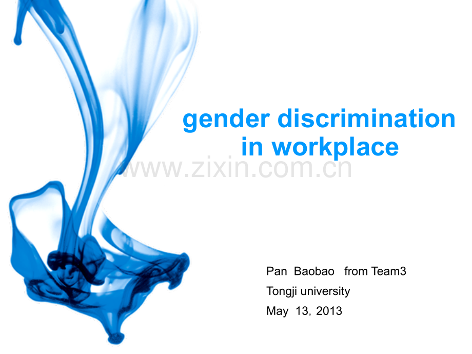 genderdiscriminationinworkplace职场性别歧视.pptx_第1页