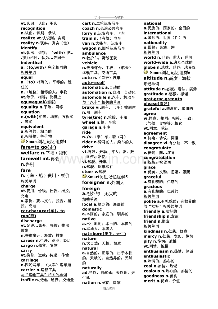 大学英语四级词汇大全教学内容.doc_第3页