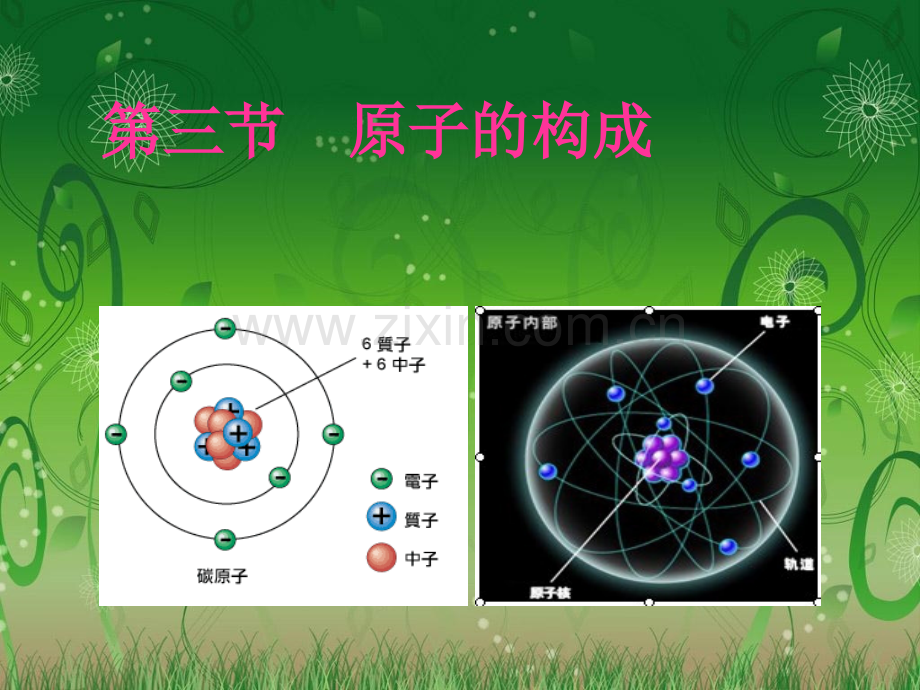 初三化学原子的构成鲁教版.pptx_第1页