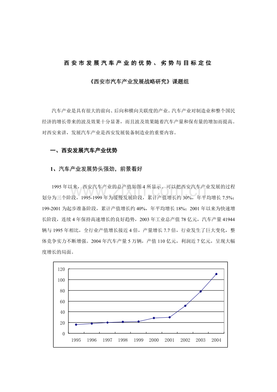 西安市汽车产业发展战略研究概要.doc_第1页