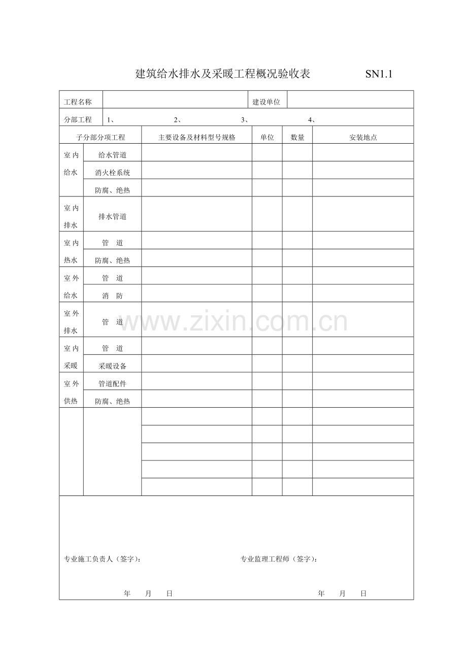 工程竣工验收表格大全.docx_第2页