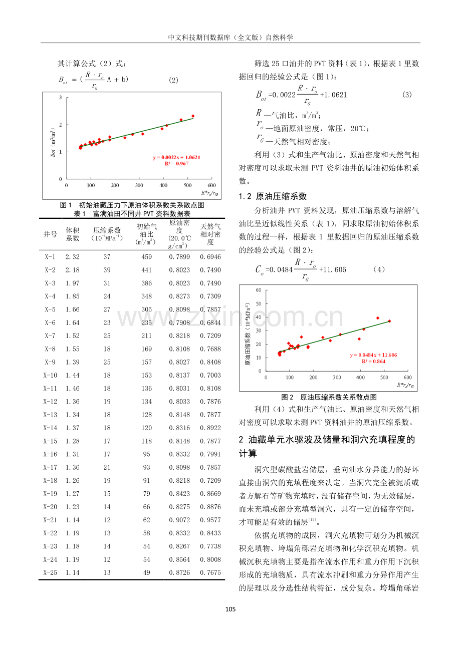 缝洞型碳酸盐岩油藏洞穴充填程度计算方法——以塔里木盆地富满油田为例.pdf_第2页