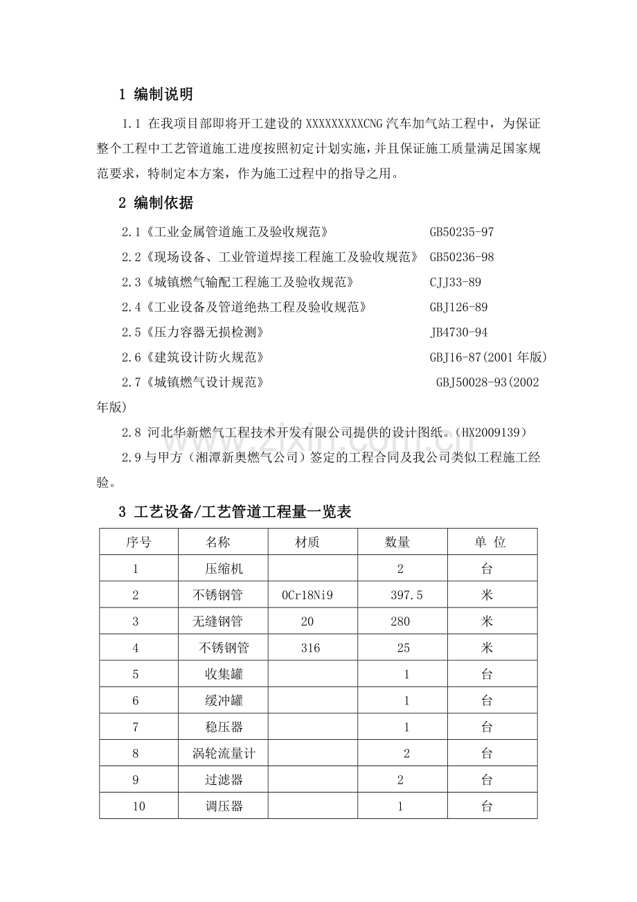 CNG汽车加气站工艺管道施工方案要点.doc_第3页