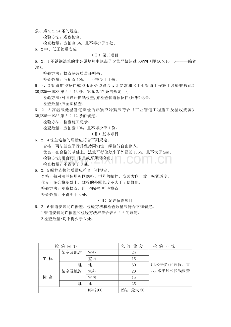 压力管道安装检验作业指导书secret.doc_第3页