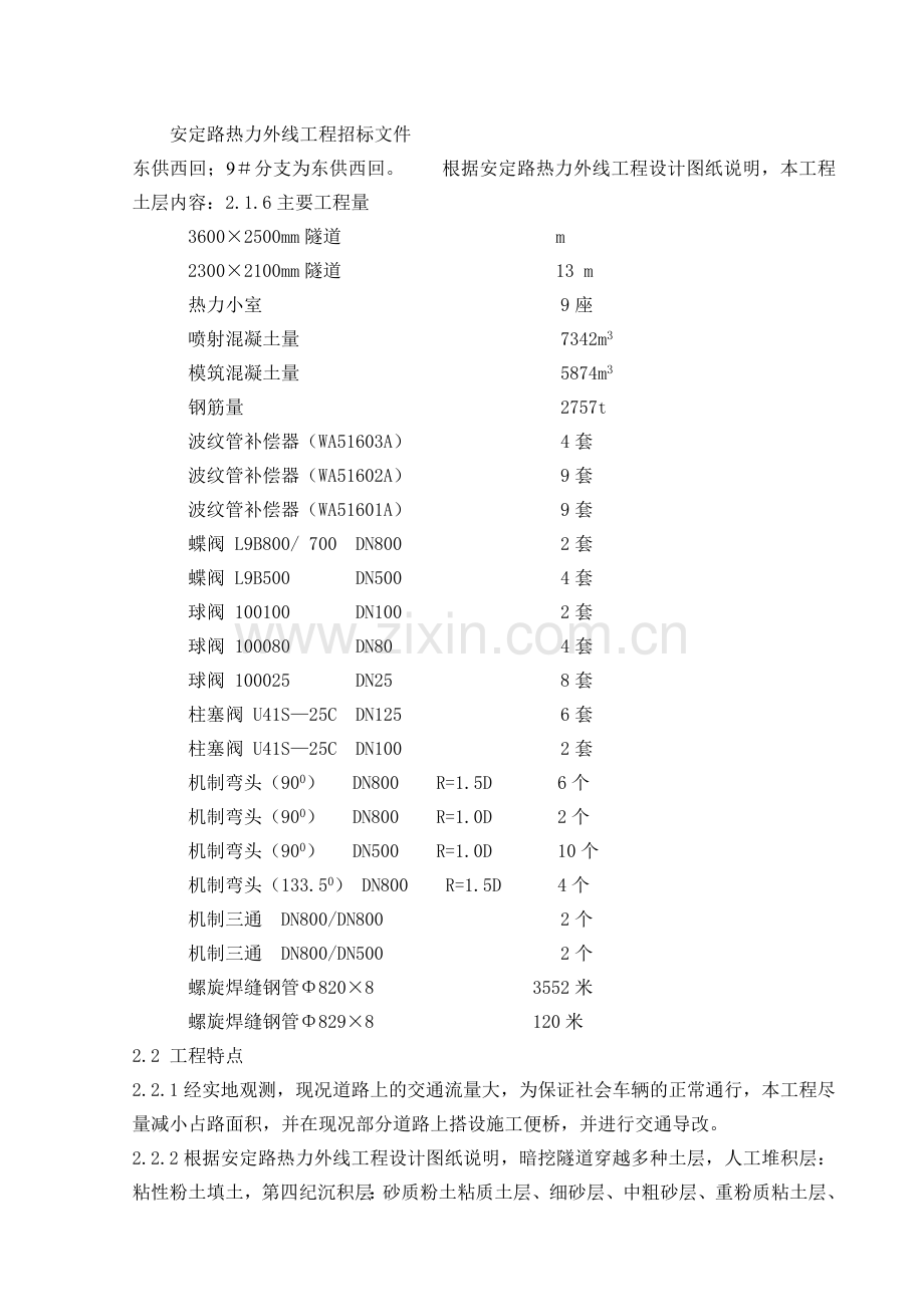 浅埋暗挖热力工程施工组织设计施工方案.docx_第1页