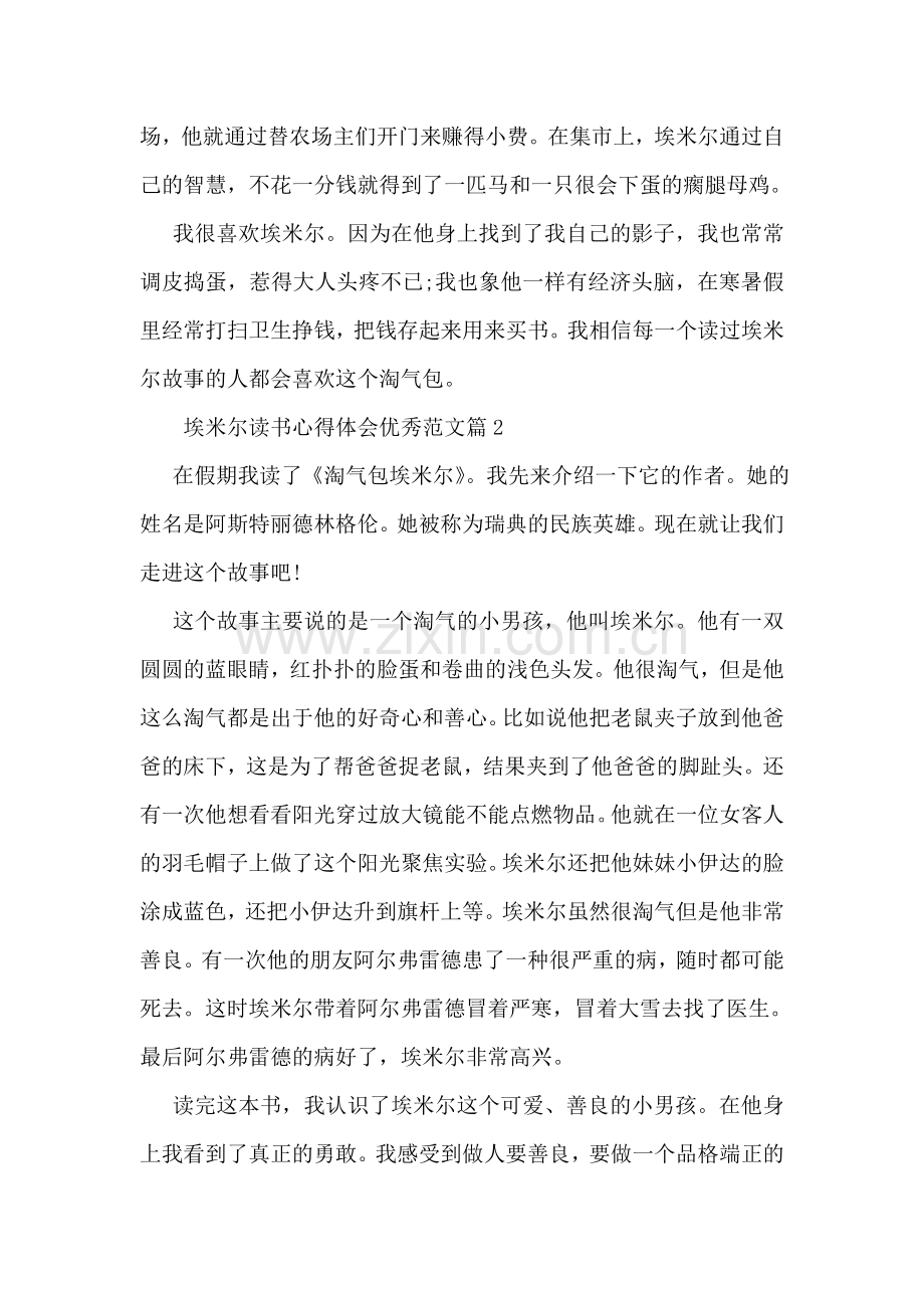 埃米尔读书心得体会优秀范文.doc_第2页