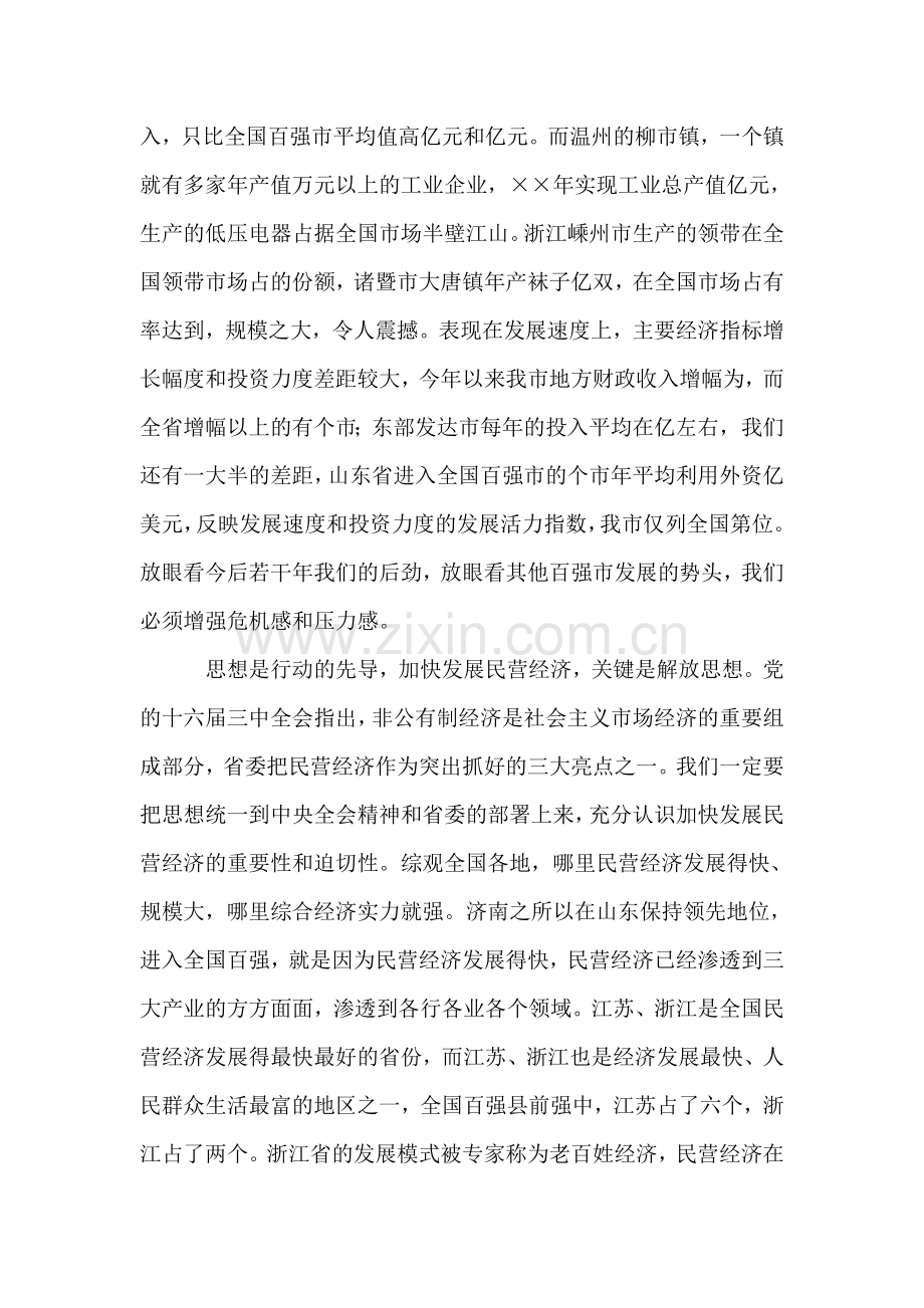 在市发展民营经济动员大会上的讲话.doc_第2页