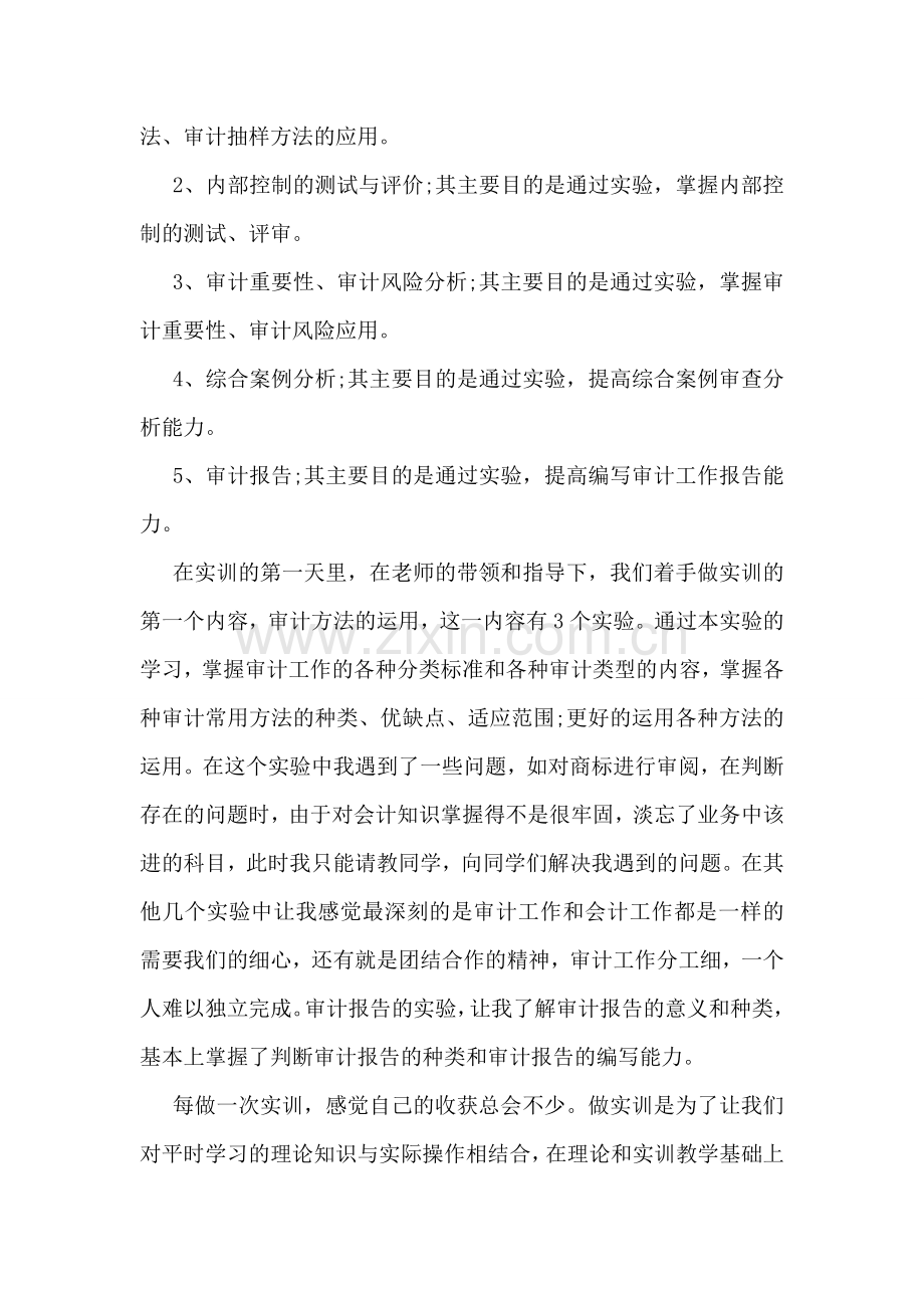 审计学实习心得体会.doc_第2页